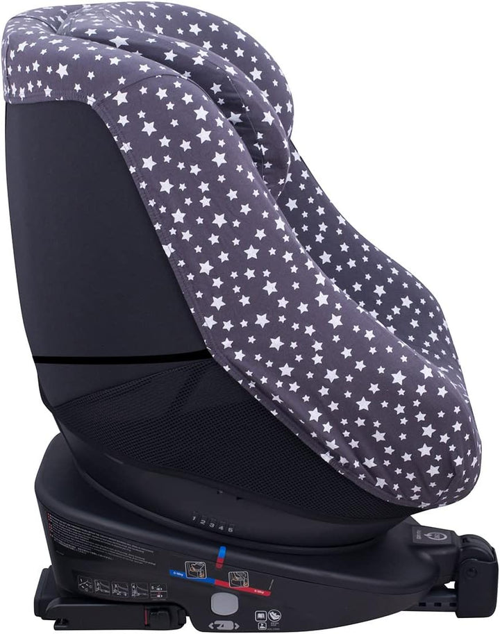 JYOKO Kids Bezug kompatibel mit Joie Spin 360, Nuna Rebl, aus Baumwolle (Winter Sky) Winter Sky Bezu
