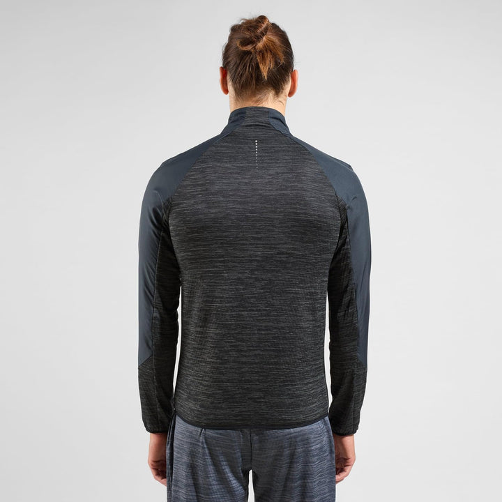 Odlo Herren Run Easy Warm Hybrid_313912 Laufjacke (1er Pack) S Schwarz, S Schwarz