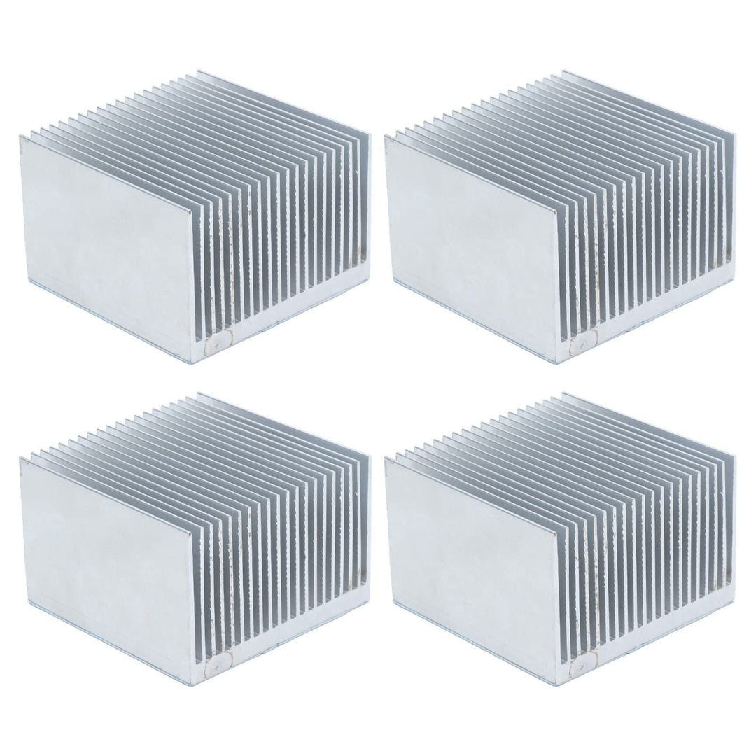 4 Stück Kühlkörper, Heatsink Aluminium Kühlkörper Kühler Fin Kühlkörper Kühlrippen für High Power LE