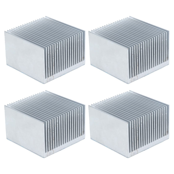 4 Stück Kühlkörper, Heatsink Aluminium Kühlkörper Kühler Fin Kühlkörper Kühlrippen für High Power LE