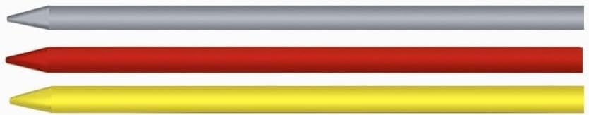 Markierstifte Und Profi Bleistifte - Graphit HB-Minen - Langlebige Messingstifte - Inklusive Anspitz
