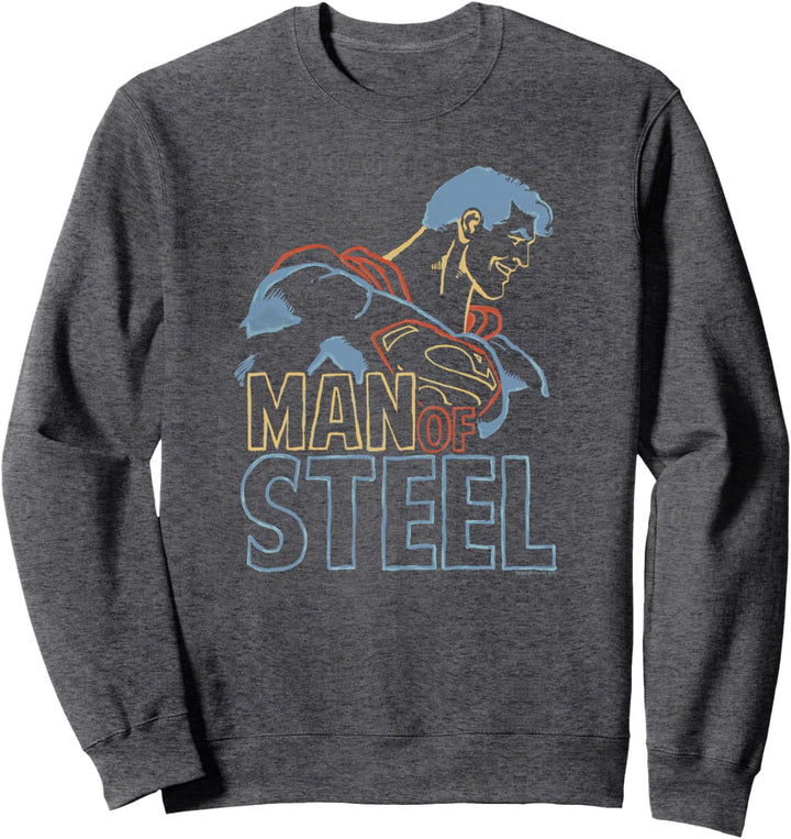 Superman Colored Lines Sweatshirt