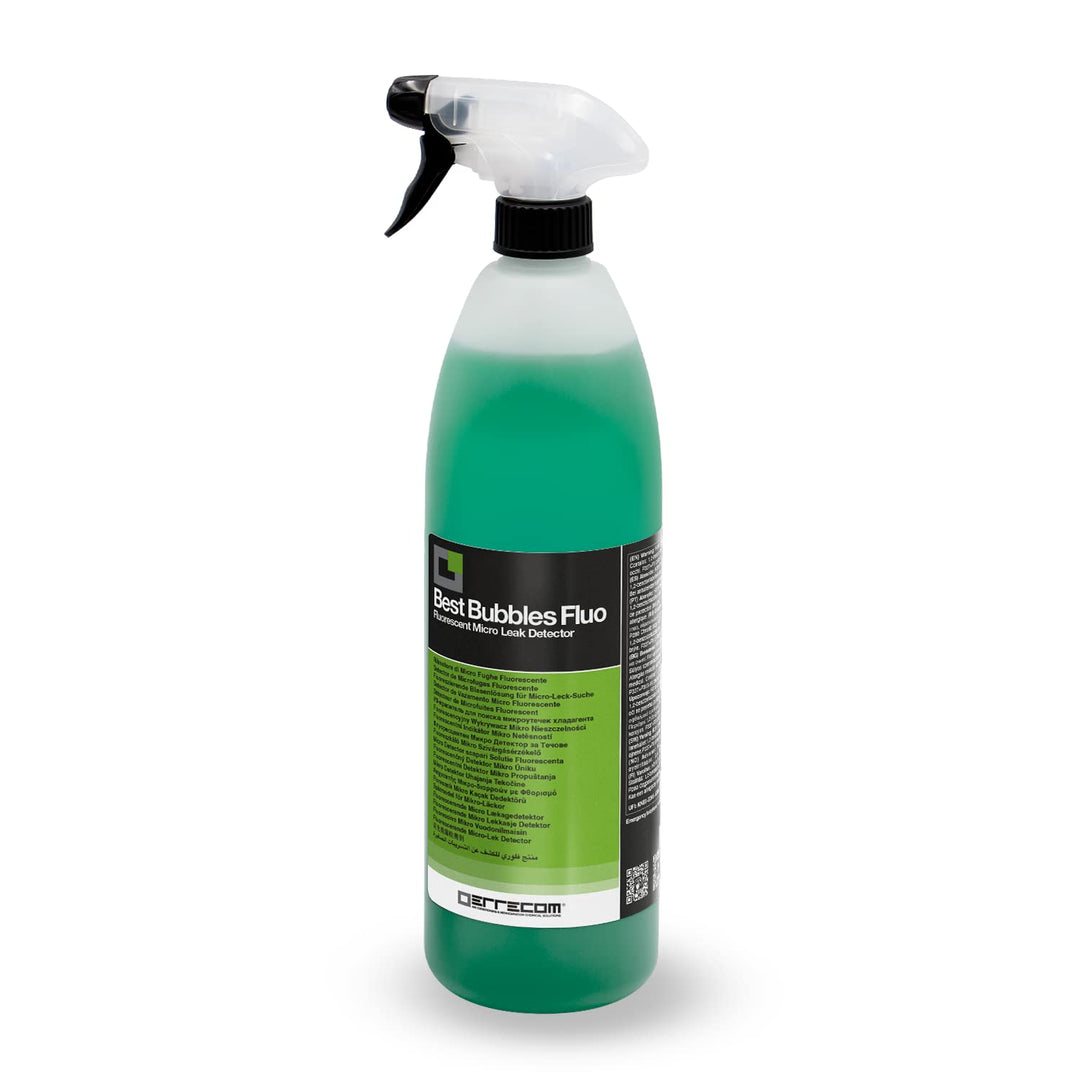 BEST BUBBLES FLUO, fluoreszierende blasenlösung für micro-leck-suche - 1 L