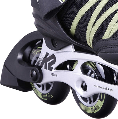 K2 Skates Herren Inline Skates POWER 84, black - sand, 30D0371.1.1.075