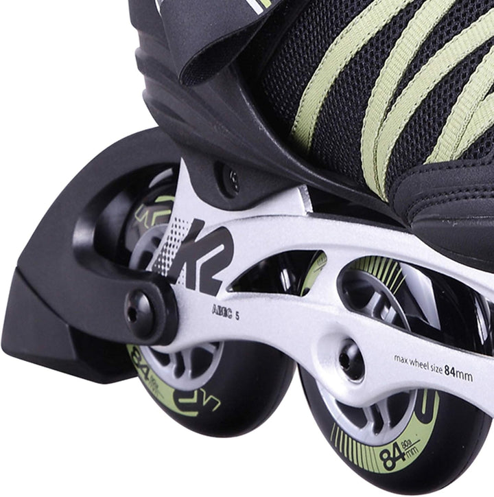 K2 Herren Power 84, Black-Sand Inline Skates EU: 41.5 (UK: 7.5 / US: 8.5) black - sand, EU: 41.5 (UK
