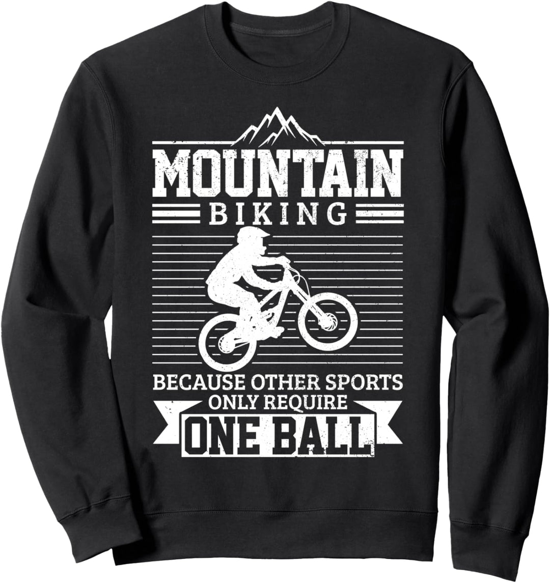 Mountainbike MTB Downhill Freeride Mountainbiker Geschenk Sweatshirt