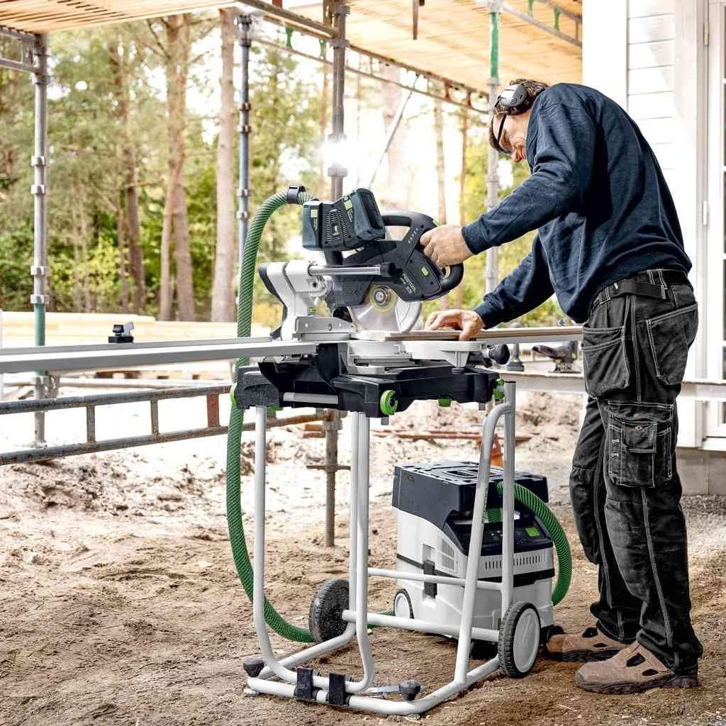 Festool Akku-Absaugmobil CTMC MIDI I-Plus CLEANTEC (mit Hauptfilter, SELFCLEAN Filtersack, Saugschla