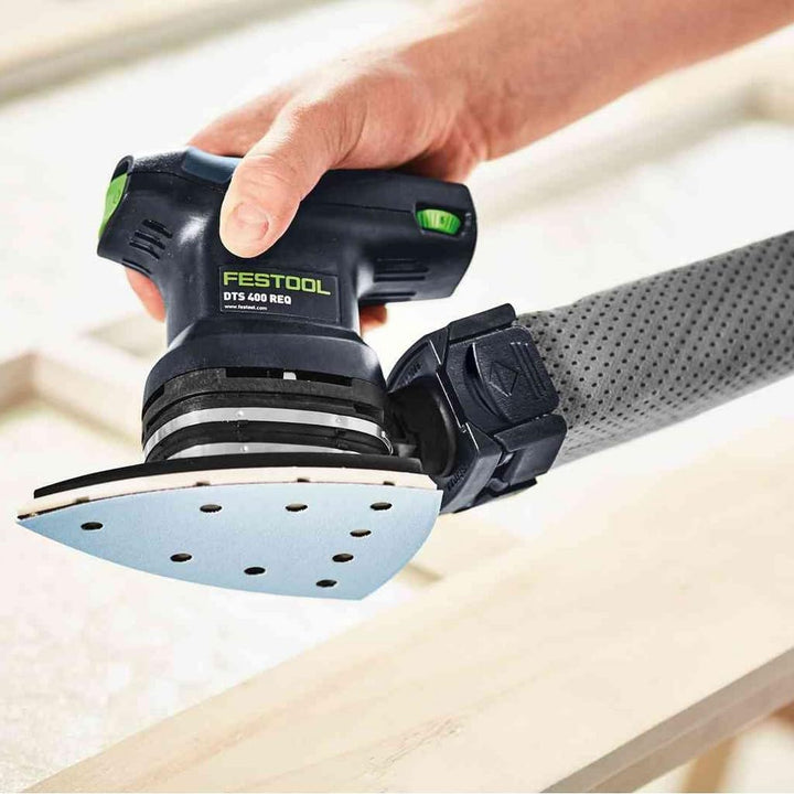 Festool Deltaschleifer DTS 400 REQ-Plus (mit StickFix Schleifschuh, Protector, Longlife-Staubfangbeu