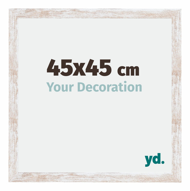 yd. Your Decoration - Bilderrahmen 45,00x45,00 cm - Bilderrahmen aus MDF mit Acrylglas - Antireflex