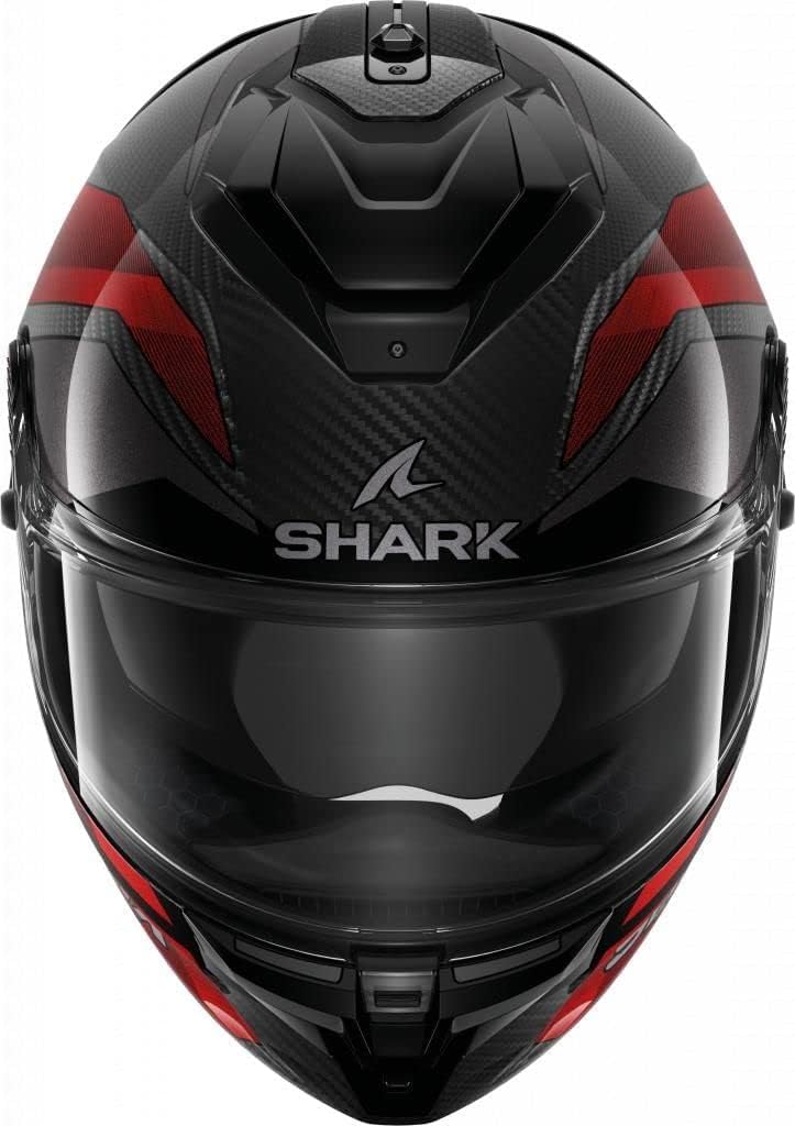 Shark Spartan GT Pro Ritmo Carbon Carbon Red Chrom DRU Full Face Helmet, S