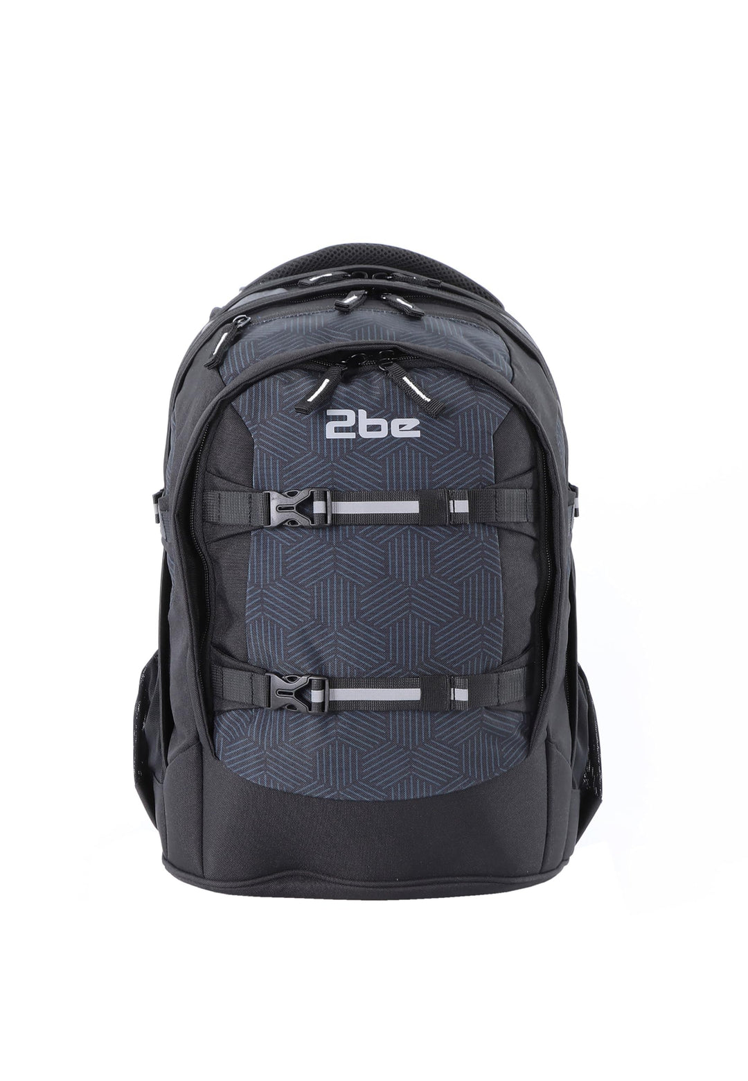 2be Schulrucksack 66320 Ergo School Backpack Black