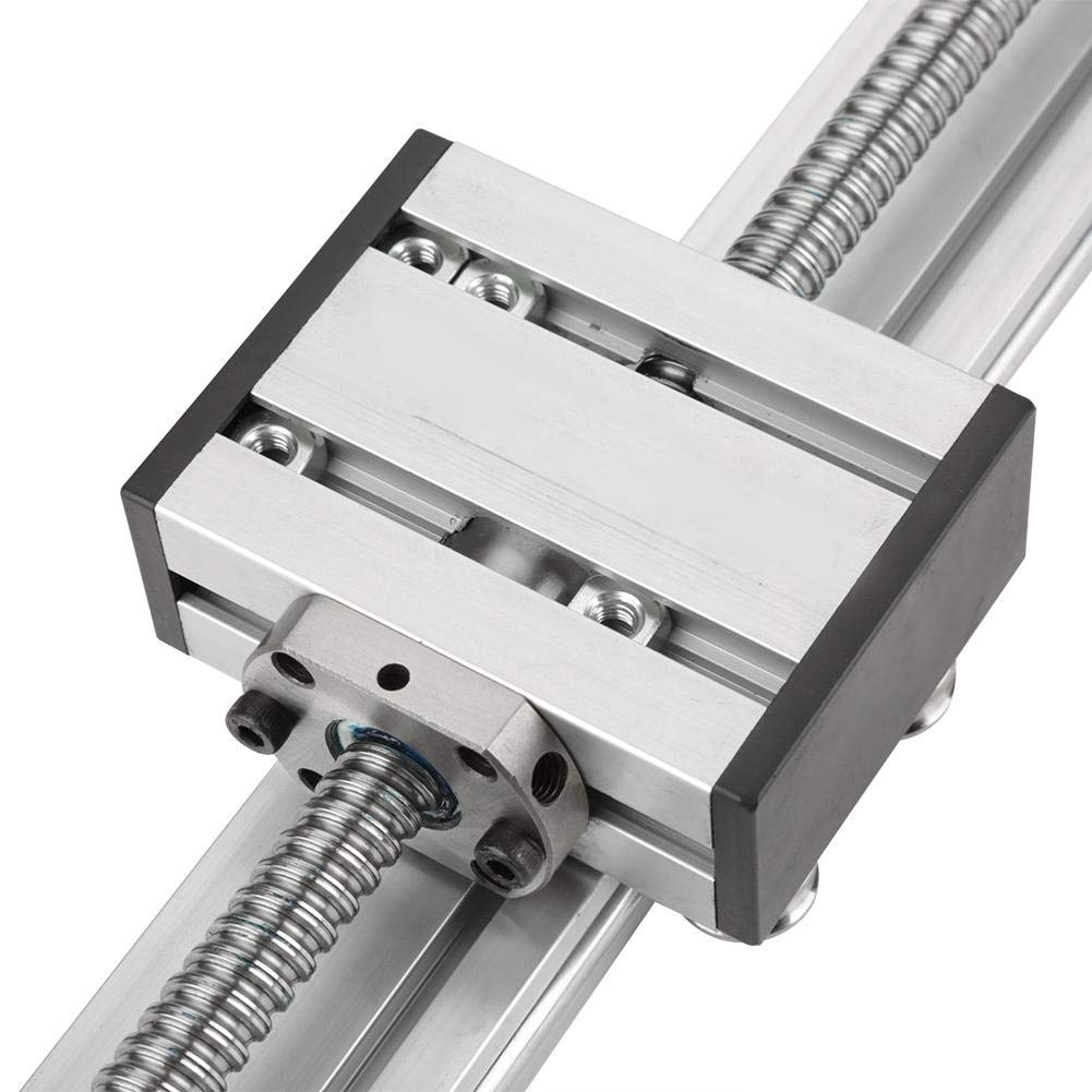1204 Kugelumlaufspindel Linearschlitten, Linearführungsschiene Linearer Bühnenantrieb mit Schrittmot