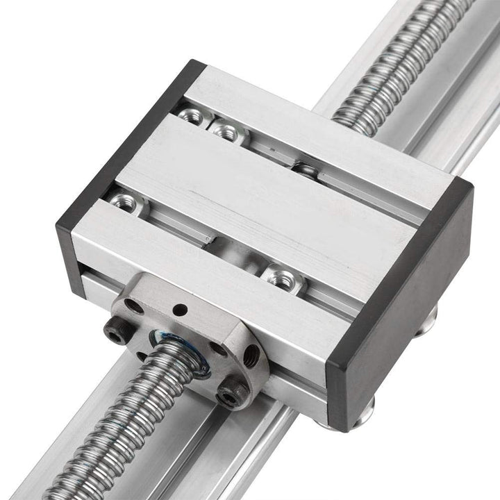 1204 Kugelumlaufspindel Linearschlitten, Linearführungsschiene Linearer Bühnenantrieb mit Schrittmot