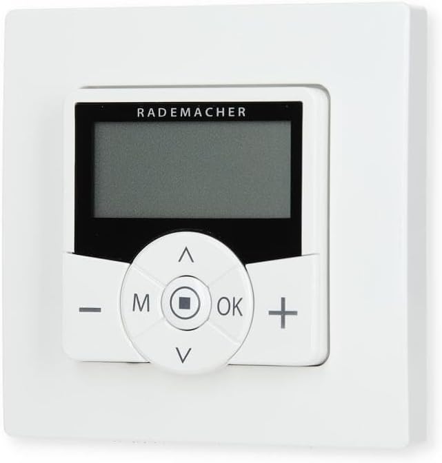Rademacher DuoFern Raumthermostat (2. Generation) 9485-1, Funk-Thermostat, für Heizkörper und Fussbo
