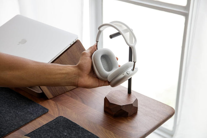 Oakywood - Headset Halterung - Kopfhörer Ständer Holz - Universal und Stabil, Handgefertigt aus Mass