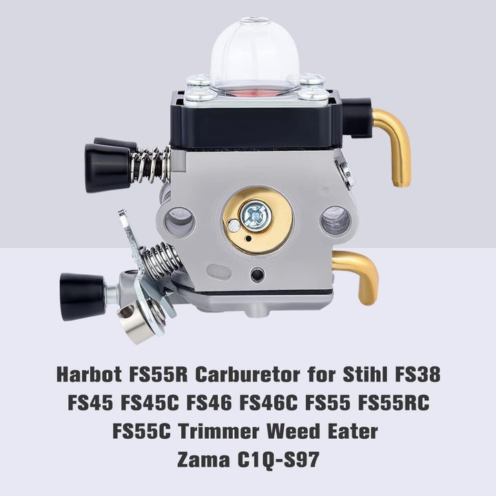 Vergaser Ersatz für Stihl FS38 FS45 FS46 FS55 FS55r FS55rc FS74 FS75 FS80 FS85 KM55 HL45 KM55r Rasen
