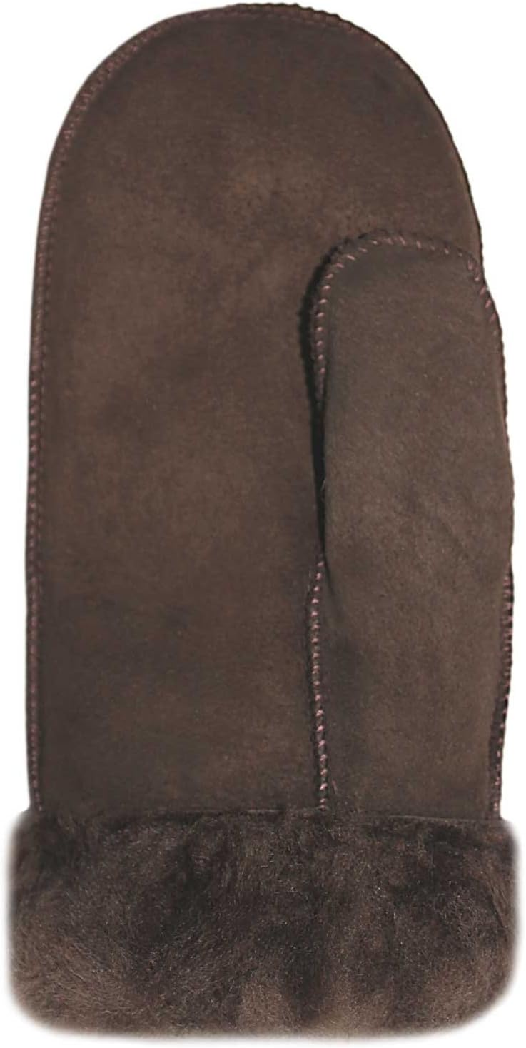 Lekra Lammfell Fausthandschuhe kuschelig warm aus echtem gewachsenem Lammfell 8, 8