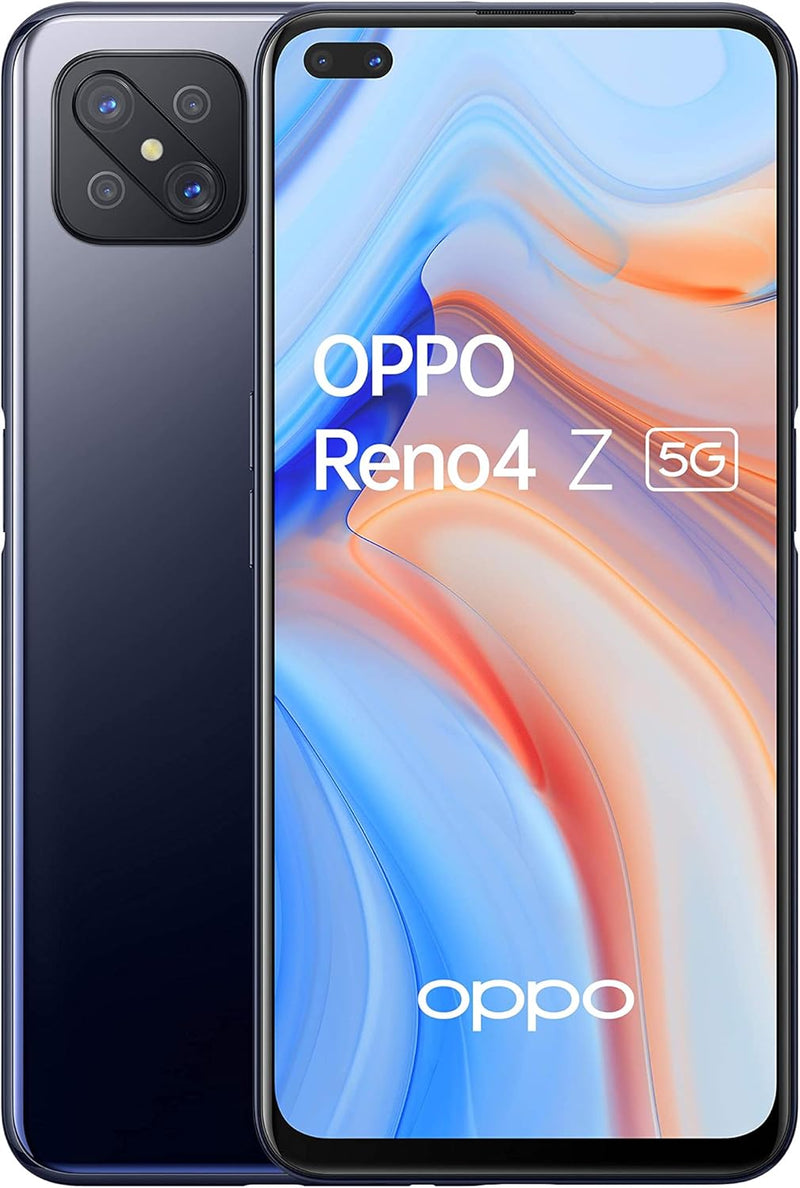 OPPO Z 5G Smartphone 8/128 GB Ink Black Dual-SIM Android 10,0, 5984030, schwarz [Italian Version]