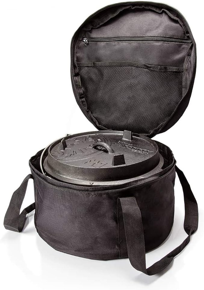 Petromax Original Transporttasche für Feuertopf Schwarz passend für FT6 und FT9, Schwarz passend für