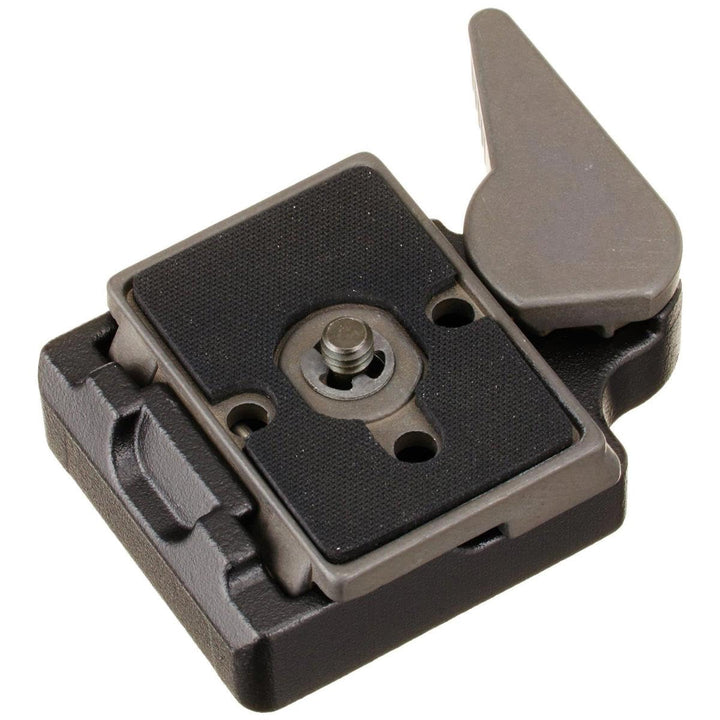 Manfrotto 323 Schnellwechseleinrichtung (Nachrüstung für Stative ohne Schnellwechselsystem) Single,