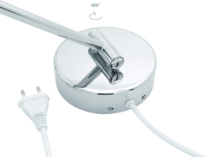 Libaro LED Kosmetikspiegel Siena Vergrösserungsspiegel 7 Fach Wandmontage Dimmerfunktion Auto-Off (m