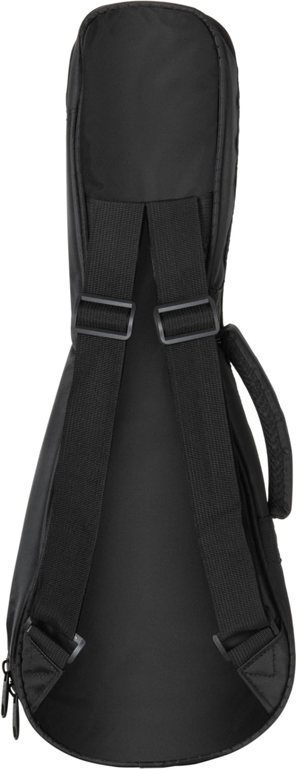 Rocktile Tasche für Sopran-Ukulele Schwarz - Gigbag für Sopran-Ukulele - Maximale Innenmasse (LxBxH)