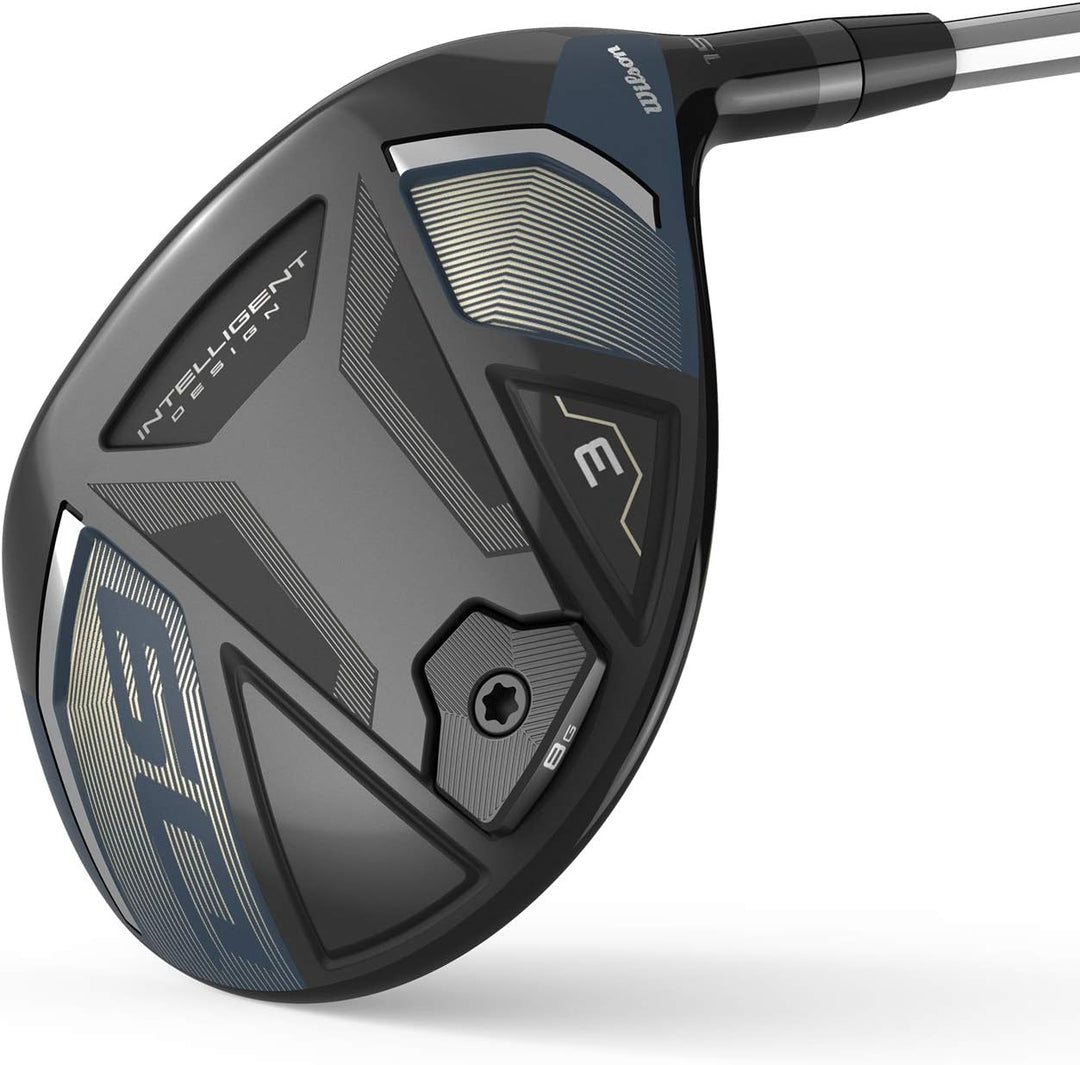 Wilson Men's WS D9 HYBRIDS 22° Loft R-Flex, Linkshänder, 22° Loft R-Flex, Linkshänder