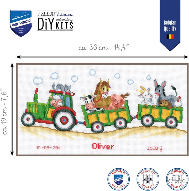 Vervaco Zählmusterpackung-Kreuzstichbild