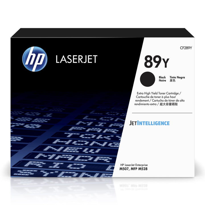 HP 89Y (CF289Y) Original Toner Schwarz mit sehr hoher Reichweite für HP LaserJet E52645, HP LaserJet