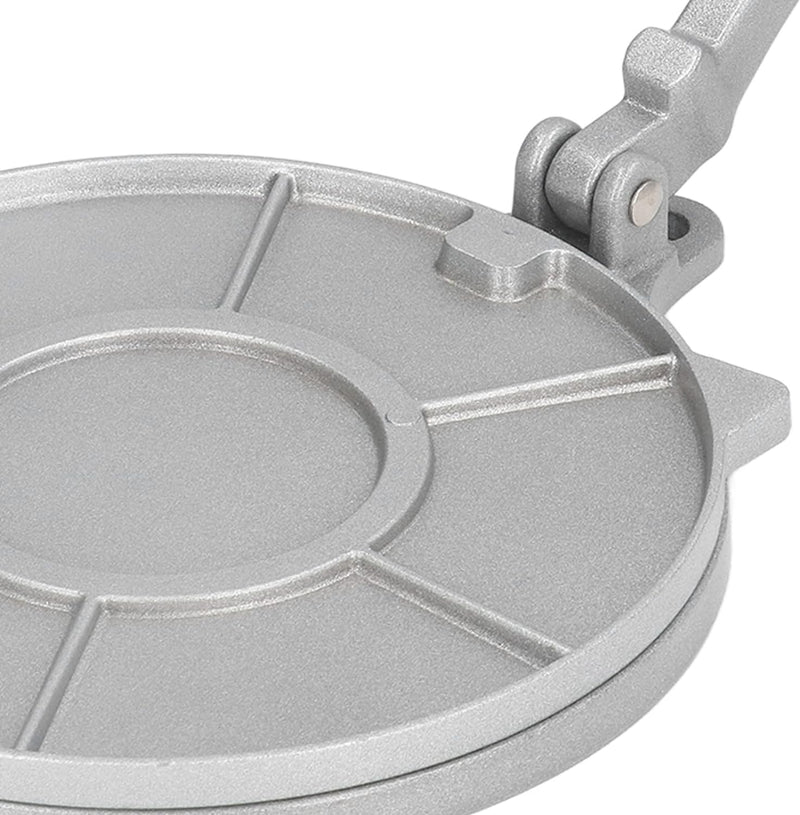 7.7" Tortillapresse Tortilla Maker Aluminiumlegierung Schwerlast Quesadilla Maker SilverTortilla Rot