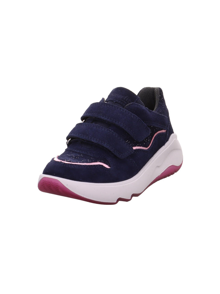 Superfit Mädchen Melody Sneaker 31 EU Blau 8000, 31 EU Blau 8000