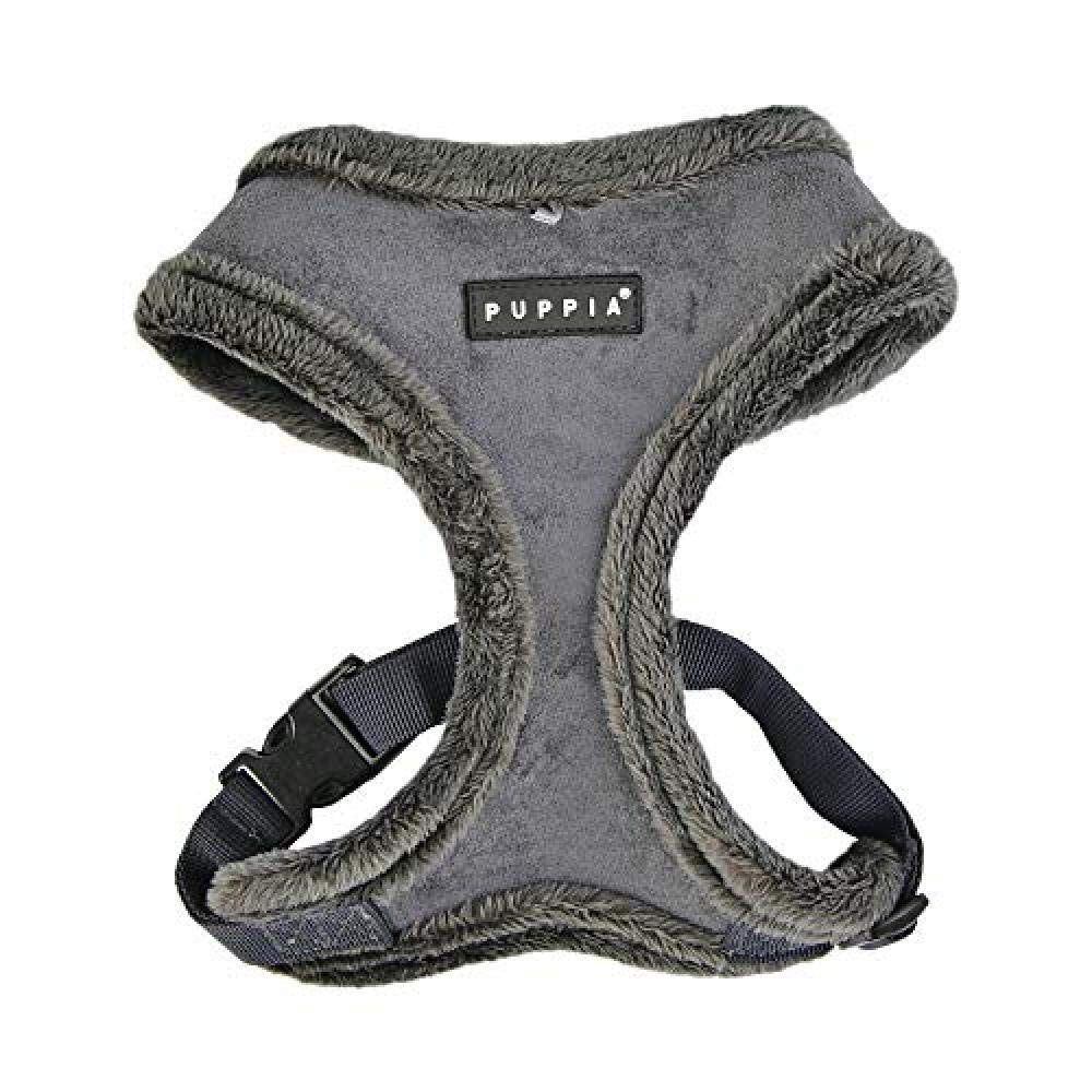Puppia Hundegeschirr für kleine und mittelgrosse Hunde - Terry Harness A - verstellbar und komfortab