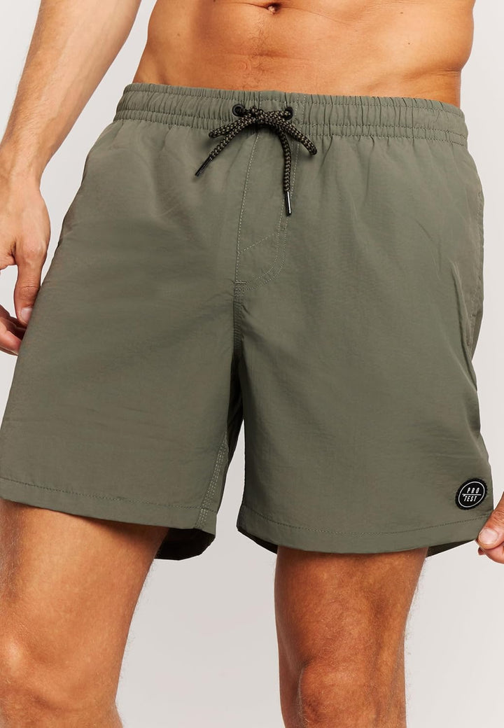 Protest Herren Badeshorts Faster XS Grey Green, XS Grey Green