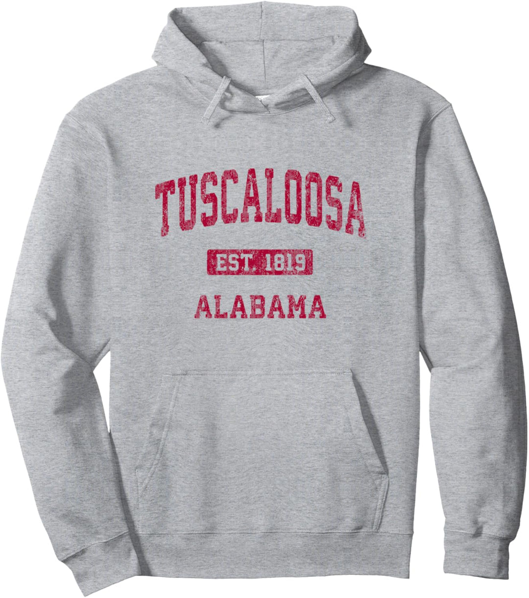 Tuscaloosa Alabama AL Vintage Sportdesign Pullover Hoodie
