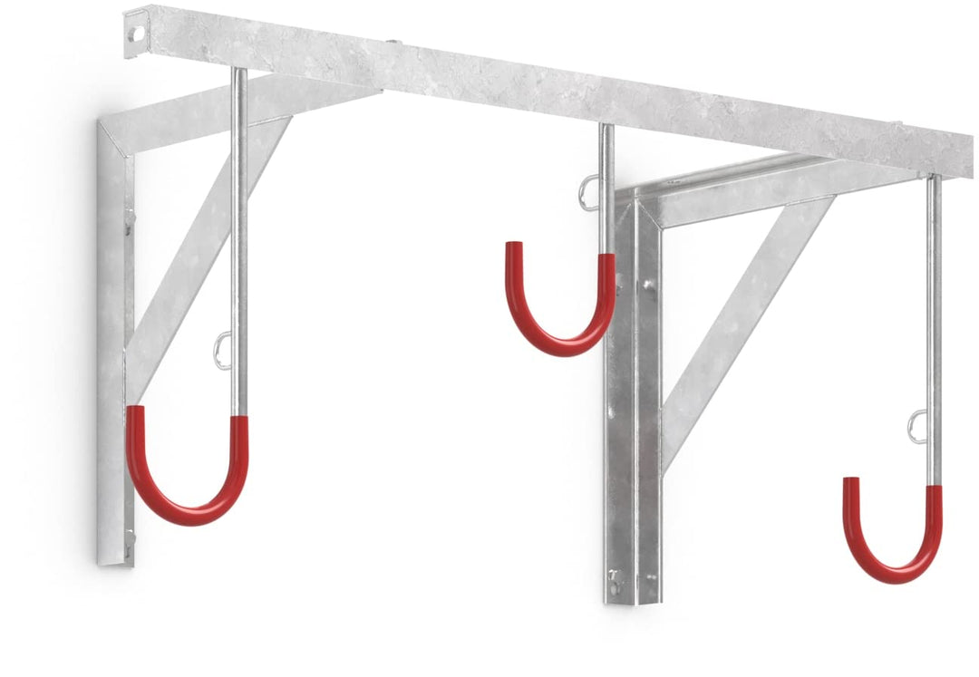 Fahrrad-Hängeparksystem 3873, zur Wandmontage | Fahrradständer für 3 Fahrräder | Reihen-Hängeparker