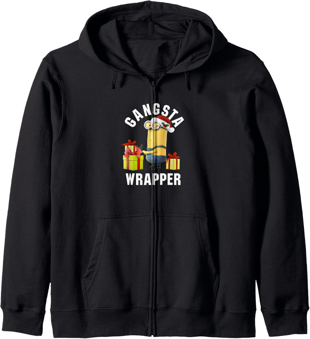 Despicable Me Kevin Christmas Gangsta Wrapper Kapuzenjacke