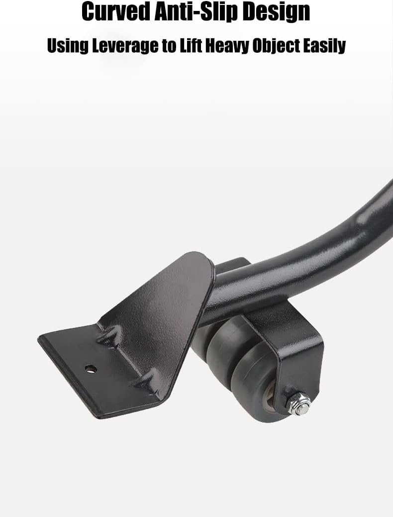 Schwere Möbelheber mit Verlängerungsstange und 4 Rädern, Möbelschieber, 400 kg Tragfähigkeit, Möbel-