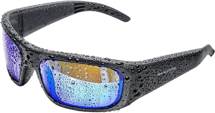OhO sunshine New Video Sunglasses, 128GB Super Slim 1080P HD Outdoor Sports Action Camera with Built