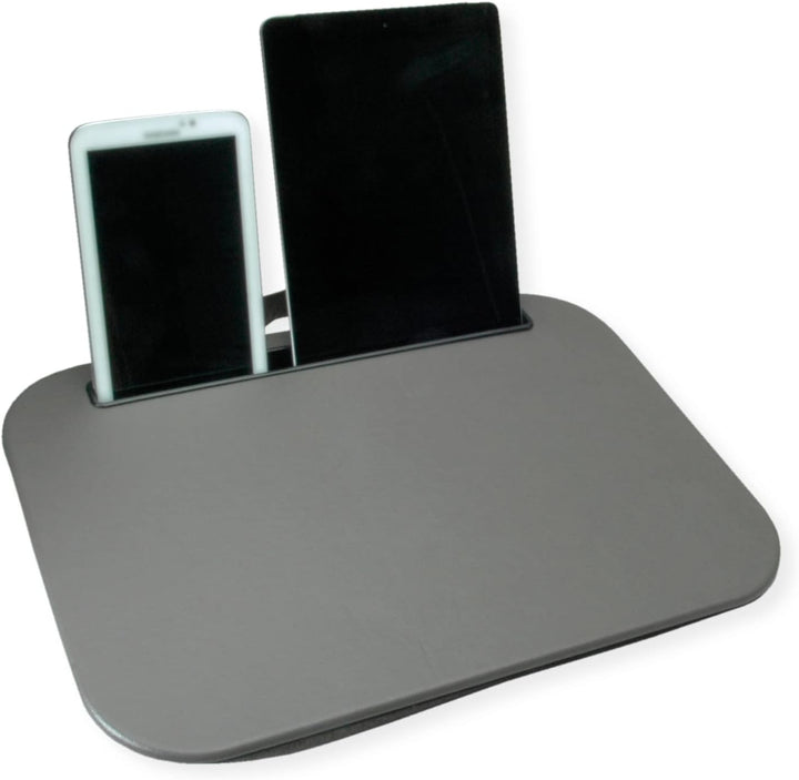VALUE Knietablett/Laptop-/Tablet-Ablage mit Kissen, grau