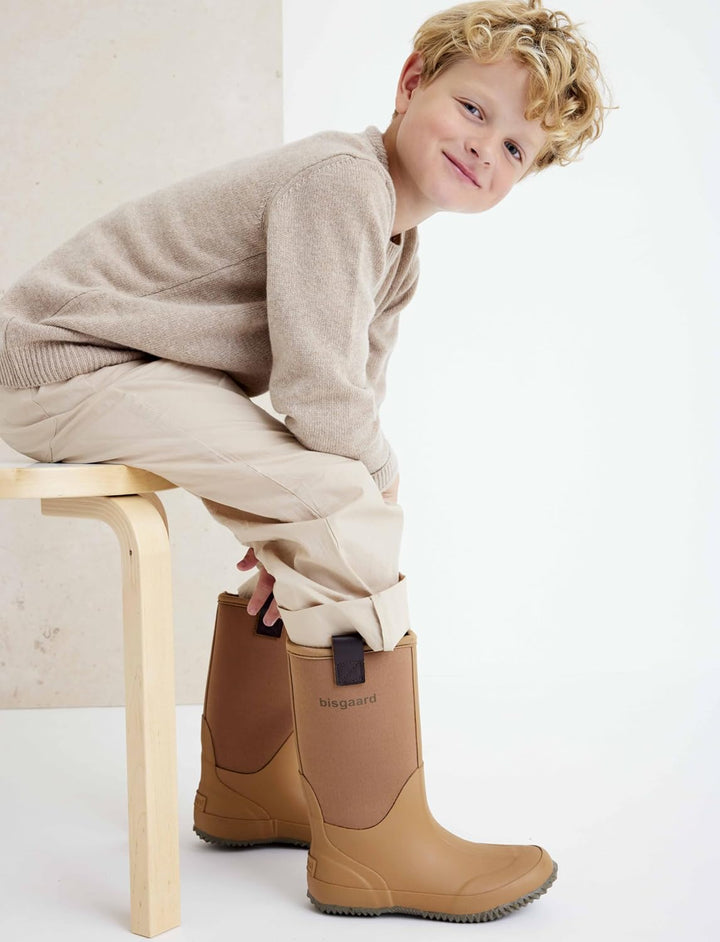 Bisgaard Unisex Kinder Neo Thermo Rain Boot, Camel