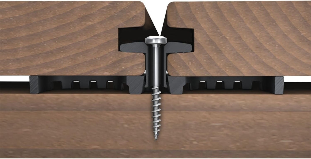 KARLE & RUBNER 6560 Terraflex mit Bohrschraube C1 4,8x35mm für Aluminium-Unterkonstruktion Inhalt: 1