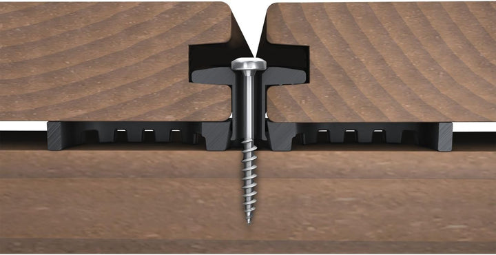 KARLE & RUBNER 6560 Terraflex mit Bohrschraube C1 4,8x35mm für Aluminium-Unterkonstruktion Inhalt: 1