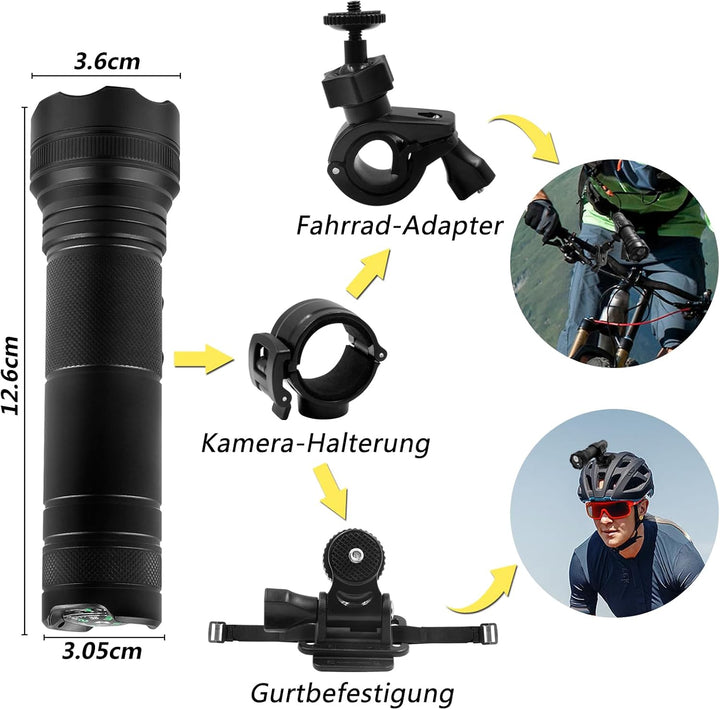 LXMIMI Sportkamera HD 1080P Mini DV Kamera, 120° Motorrad Sport Kamera, Helm Action Kamera, Fahrrad