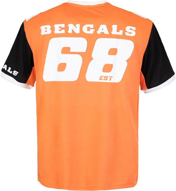 Fanatics Recovered NFL Team Color Block Jersey Trikot M Cincinnati Bengals, M Cincinnati Bengals