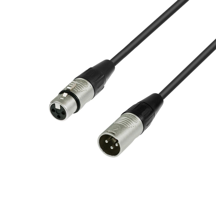 Adam Hall 4 Star Serie Rean DMX Kabel XLR männlich auf XLR weiblich (10 m), 10 m