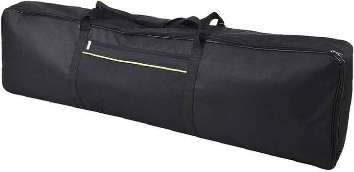 NIDONE Klaviertasche für elektronisches Klavier, 88 Tasten, universal, dick, wasserdicht, Schwarz, S