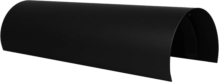 LANZZAS Ofenrohr Hitzeschutz/Thermoschild 460 mm, im Durchmesser, DN Ø 150 mm, Farbe: schwarz-metall
