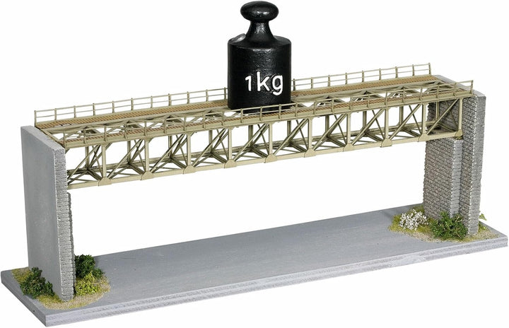 67020 - NOCH - Stahlbrücke Laser-Cut Bausatz, 37,2cm lang