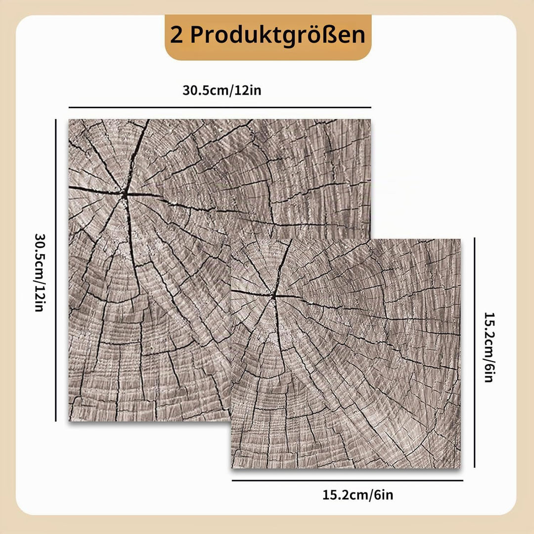 48 Blätter Scrapbook Papier 30x30 cm Dekoratives Craft Papier mit Holz Texturen und Muster für DIY H