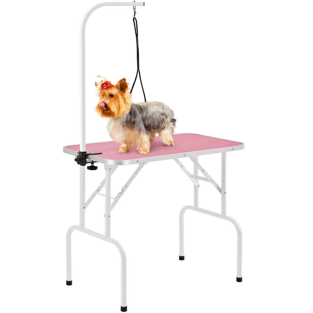 Yaheetech Hundepflegetisch, Trimmtisch für Hunde, Hundefriseur Tisch, Hunde Badetisch, Pudel Fellpfl